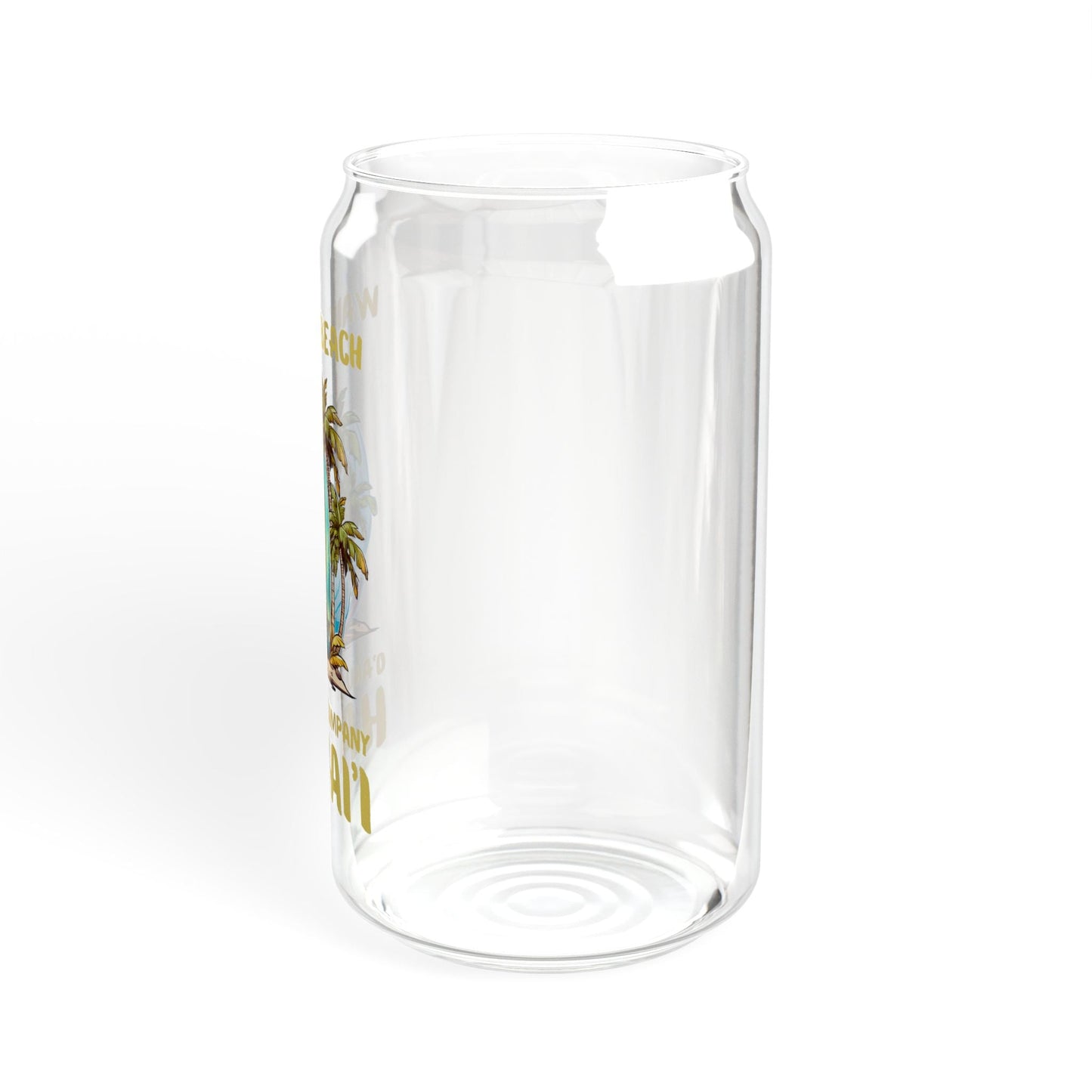 Waikiki Beach Hawaii Sipper Glass - O'ahu Surf Company