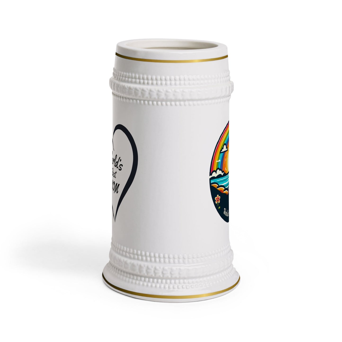 World's Best Mom Beer Stein Mug 22oz - O'ahu Surf Company