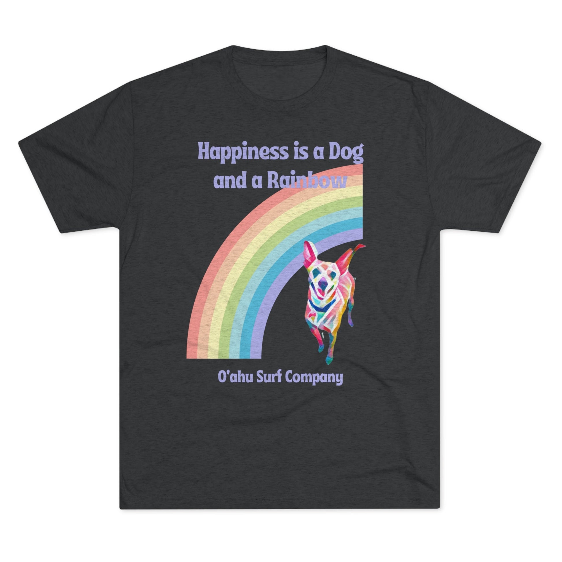 O'ahu Surf Company Dog and a Rainbow T-shirt - O'ahu Surf Company