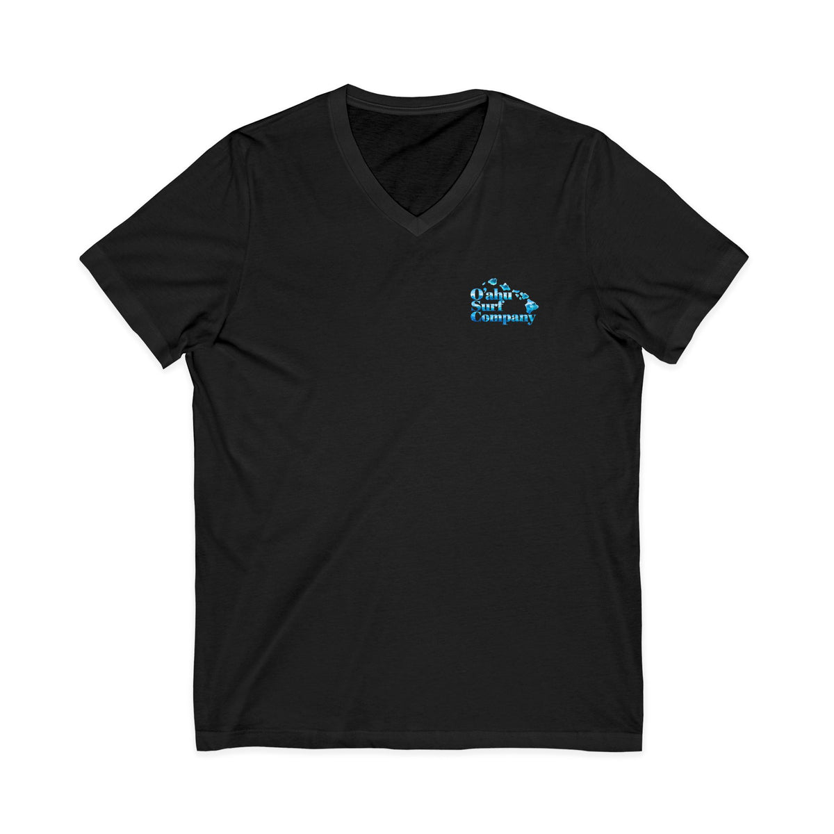 Hawaiian Islands V-Neck T-Shirt - Ocean Surf Style