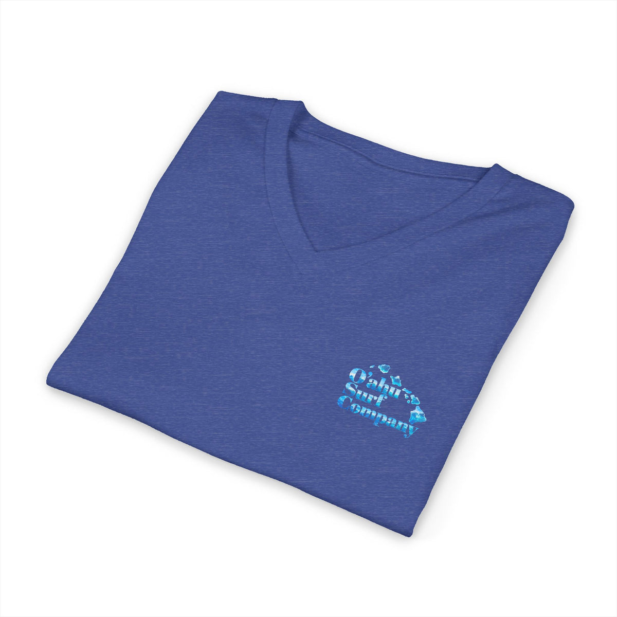 Hawaiian Islands V-Neck T-Shirt - Ocean Surf Style