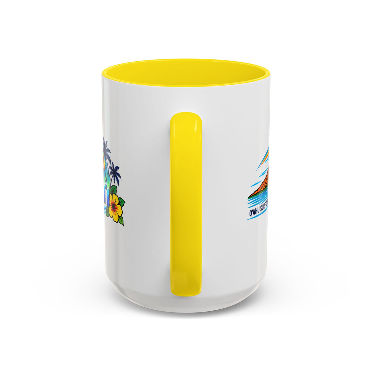 Hawaii Sunset 15 oz Ceramic Mug – Oahu Tropical Coffee Cup
