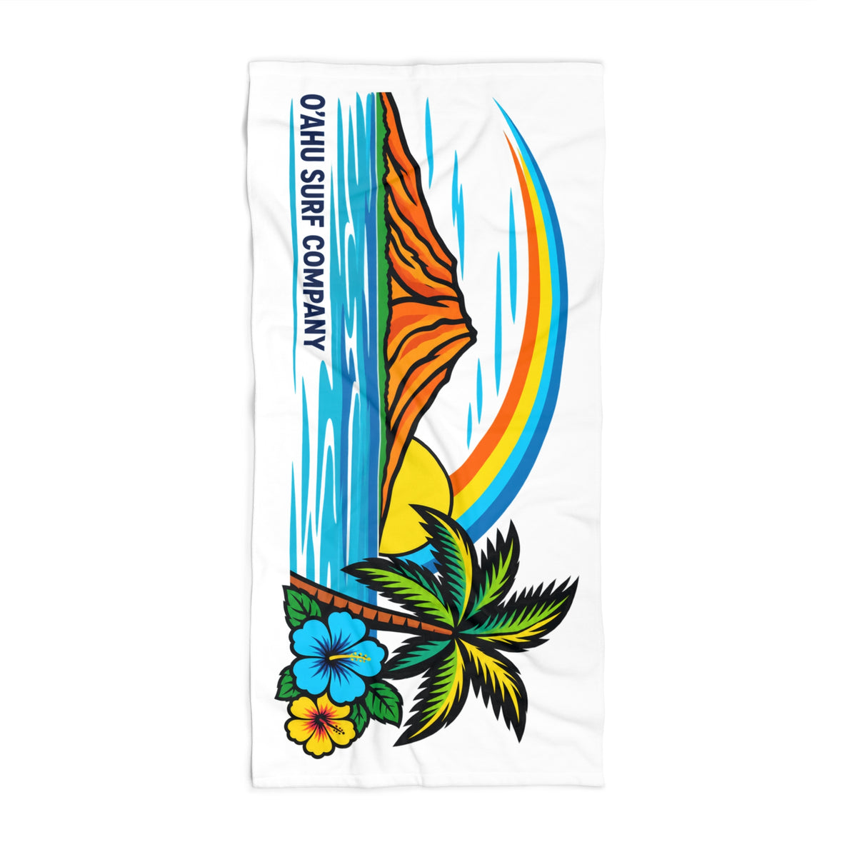 Hawaii Rainbow Beach Towel