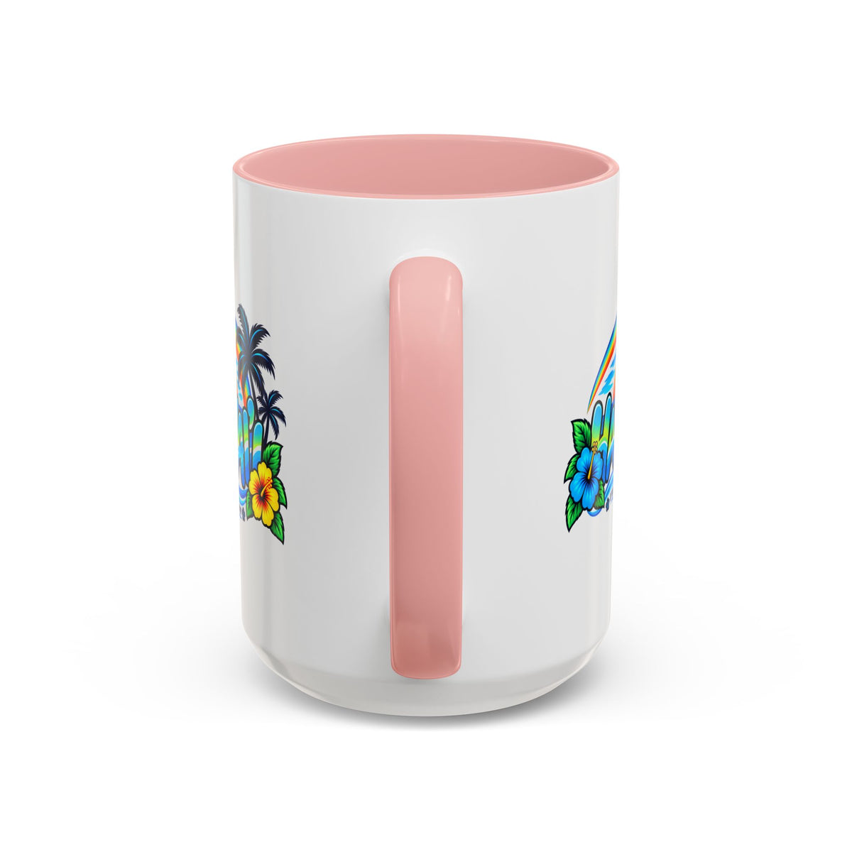 Hawaii Tropical Sunset 15 oz Ceramic Mug – Ocean Wave Coffee Cup