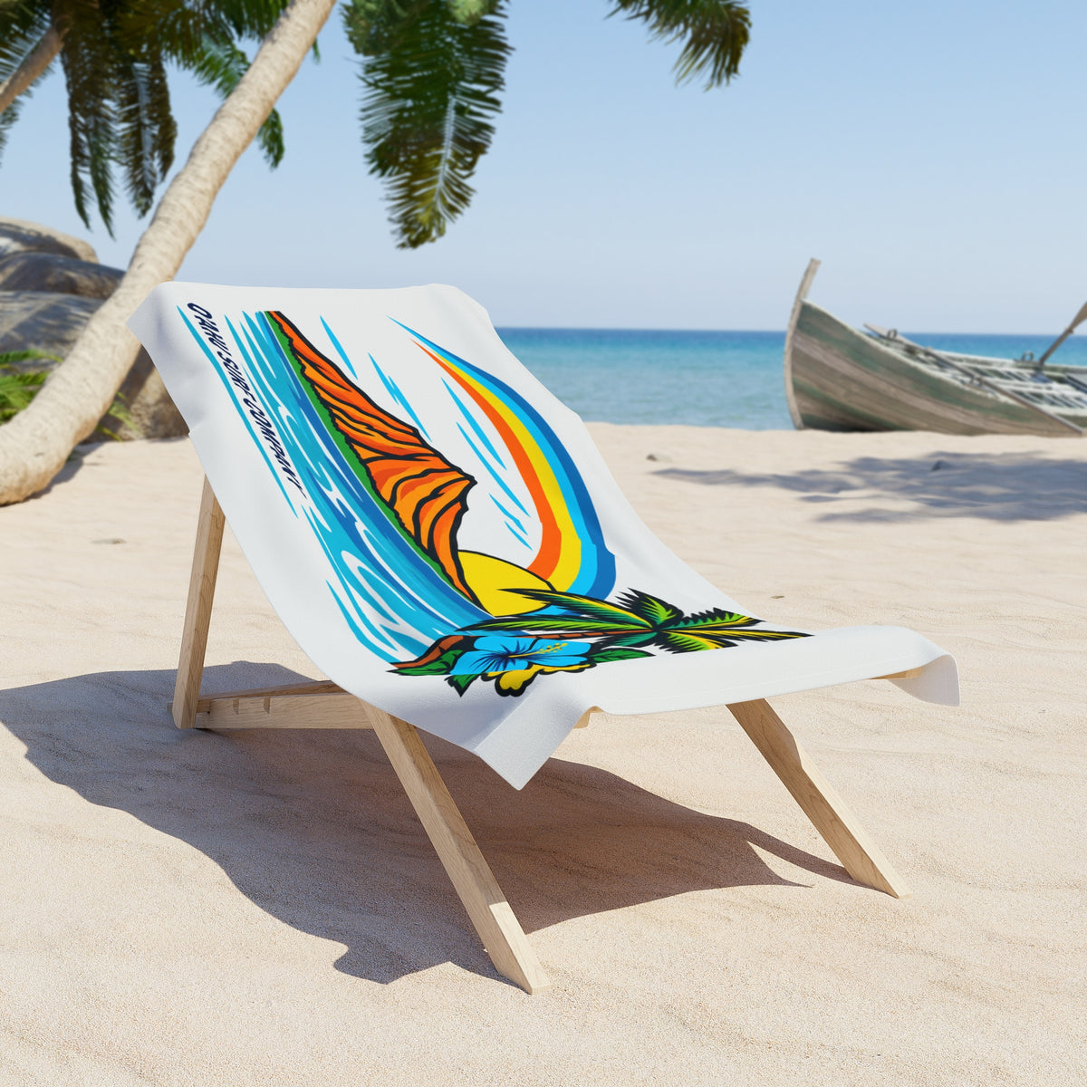 Hawaii Rainbow Beach Towel