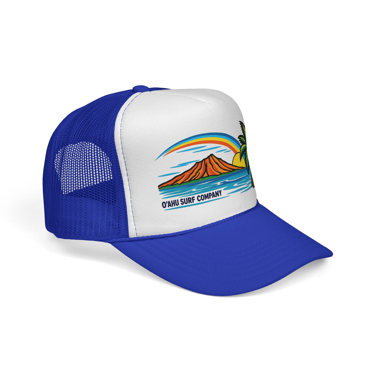 O'ahu Rainbow Hawaii Surf Trucker Hat