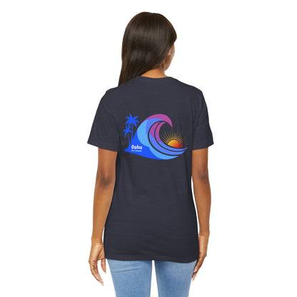Island Wave Women’s Tee – O’ahu Surf Company Hawaii Surf Shirt