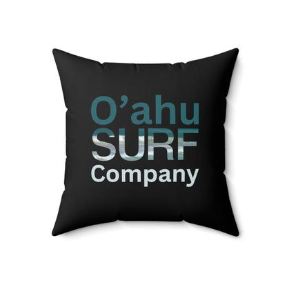 Hawaii Ocean Surfer Square Couch Pillow