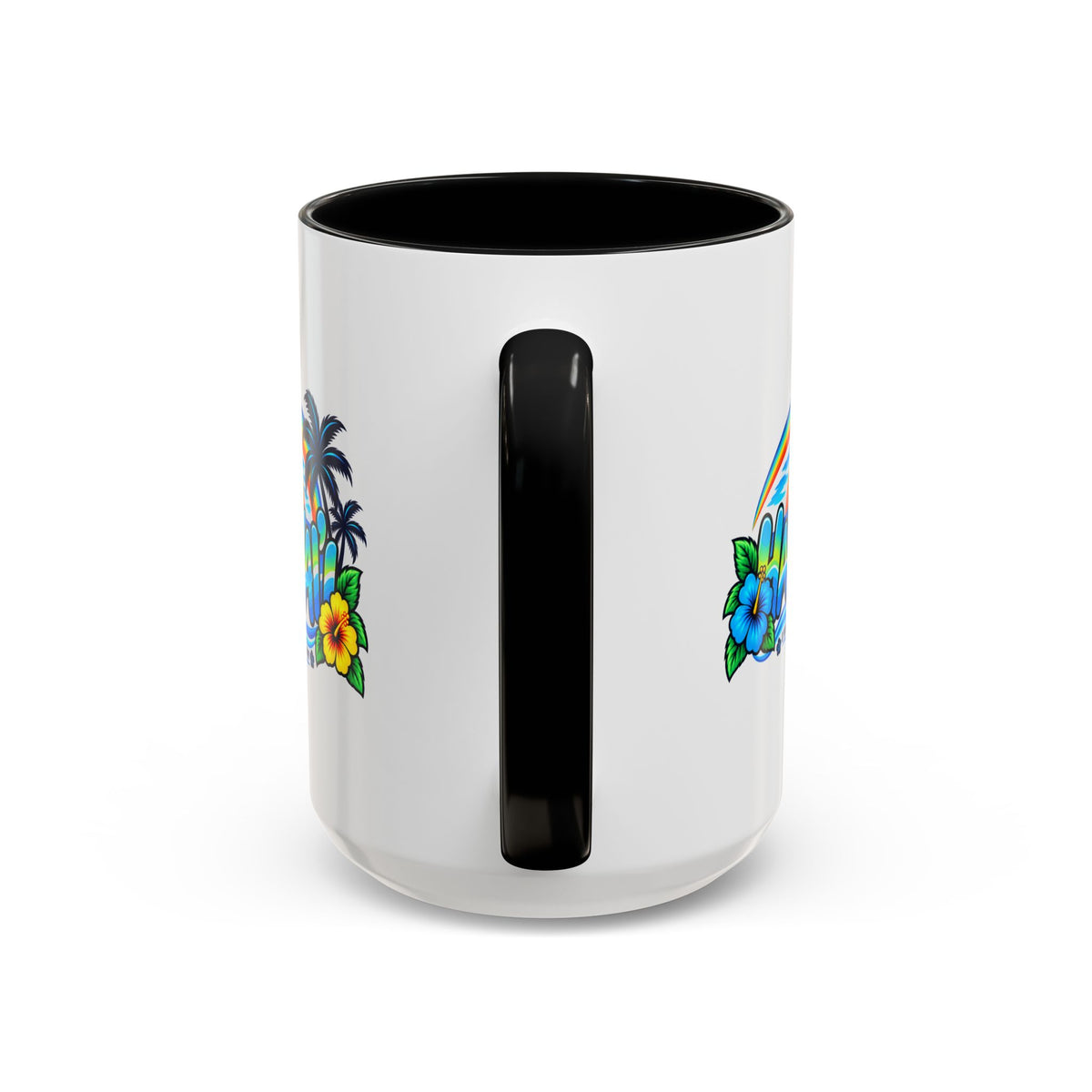 Hawaii Tropical Sunset 15 oz Ceramic Mug – Ocean Wave Coffee Cup