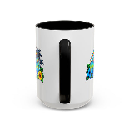 Hawaii Tropical Sunset 15 oz Ceramic Mug – Ocean Wave Coffee Cup