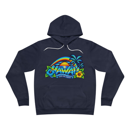 Hawaii Tropical Sunset Hoodie – Oahu Surf Pullover Sweatshirt
