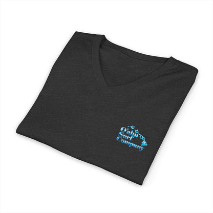Hawaiian Islands V-Neck T-Shirt - Ocean Surf Style