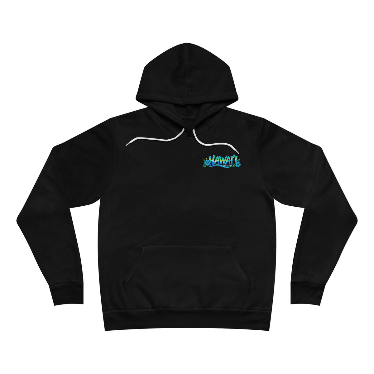 Hawaii Hoodie – Tropical Surf Sunset & Hibiscus Sweatshirt