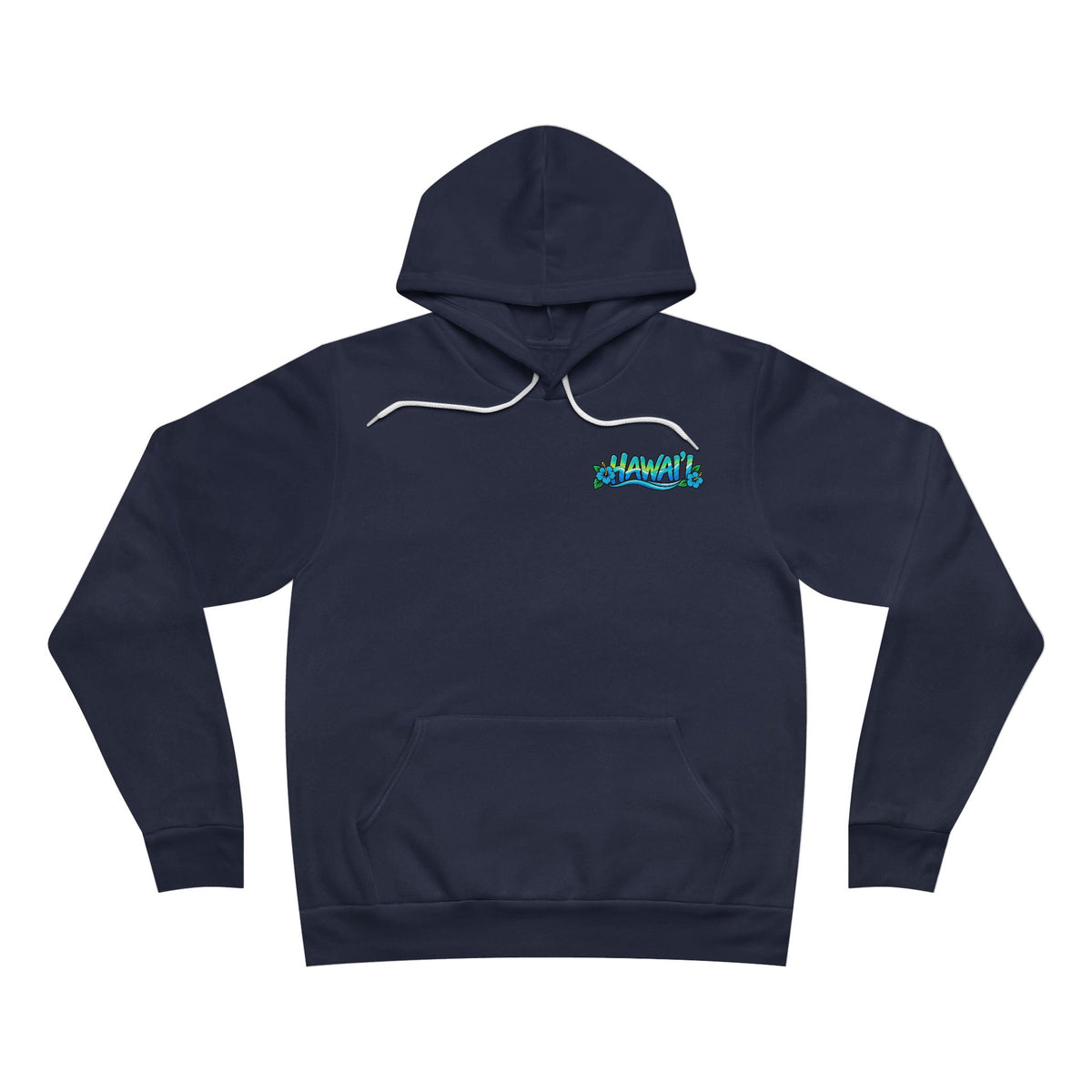 Hawaii Hoodie – Tropical Surf Sunset & Hibiscus Sweatshirt