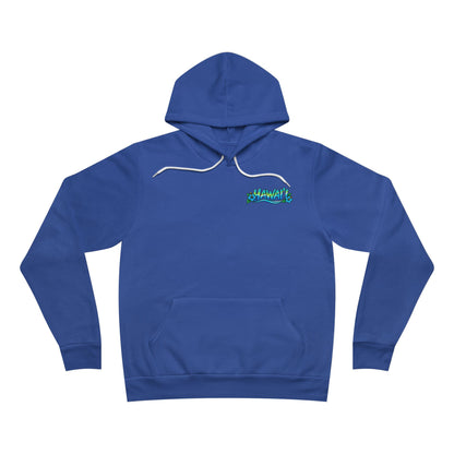 Hawaii Hoodie – Tropical Surf Sunset & Hibiscus Sweatshirt