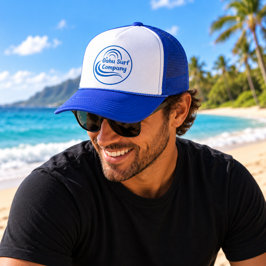 Oahu Surf Company Hawaii Surf Trucker Hat