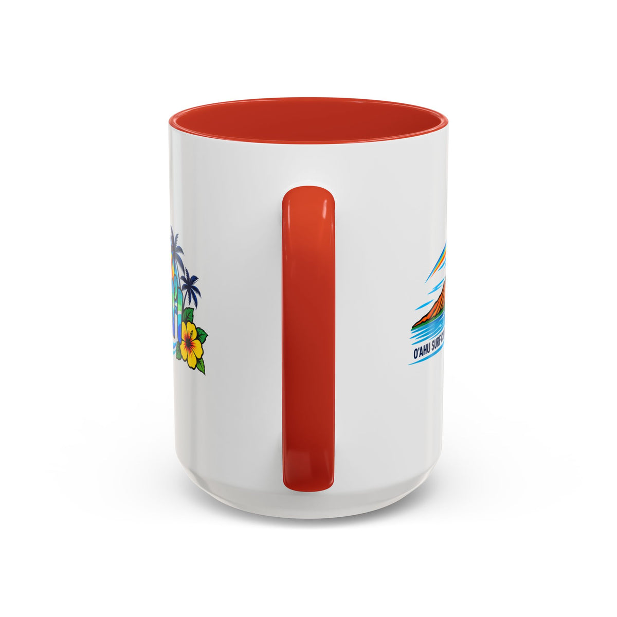 Hawaii Sunset 15 oz Ceramic Mug – Oahu Tropical Coffee Cup