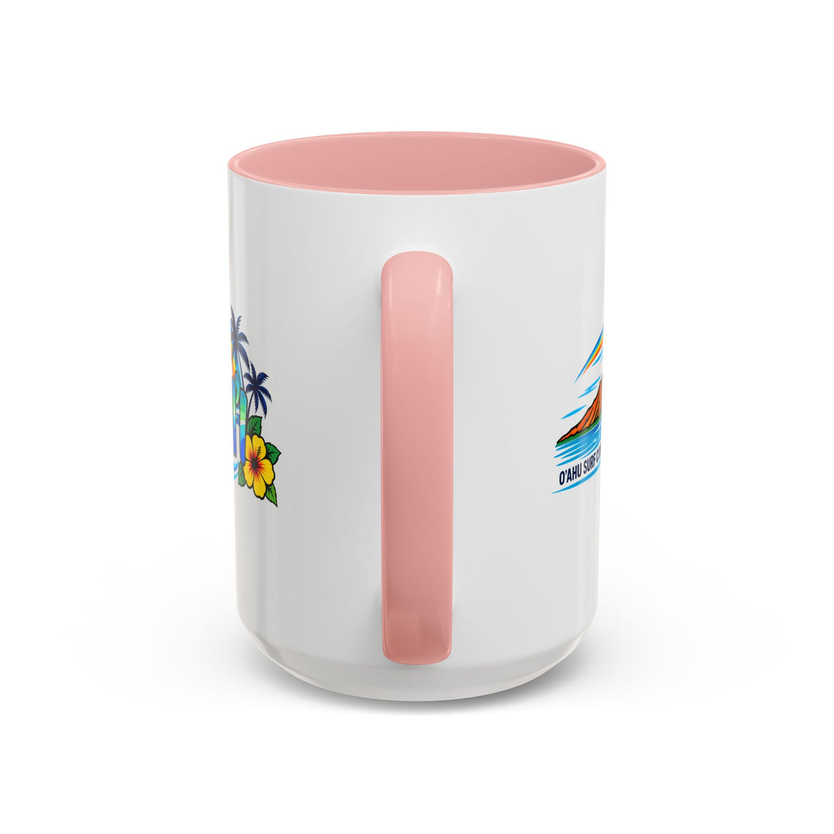 Hawaii Sunset 15 oz Ceramic Mug – Oahu Tropical Coffee Cup