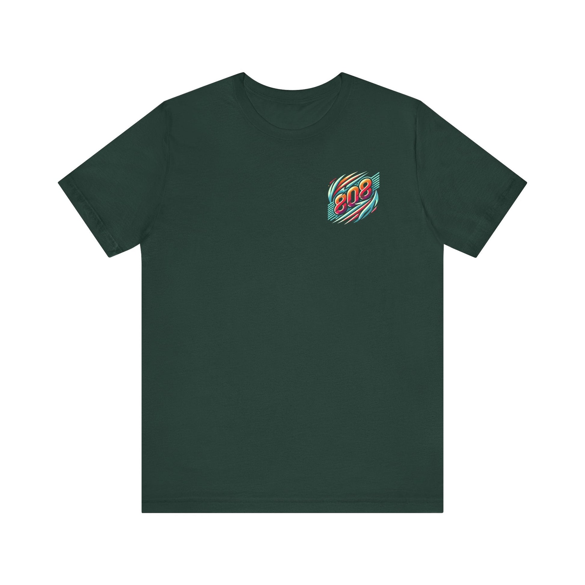 808 Hawaii Anime Vibes T-shirt - O'ahu Surf Company