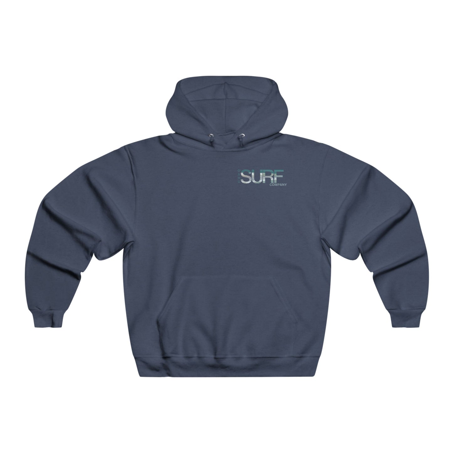 Backflip Off the Cliff Dive Moon Men's Surf Hoodie