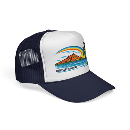 O'ahu Rainbow Hawaii Surf Trucker Hat