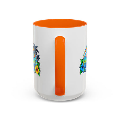 Hawaii Tropical Sunset 15 oz Ceramic Mug – Ocean Wave Coffee Cup