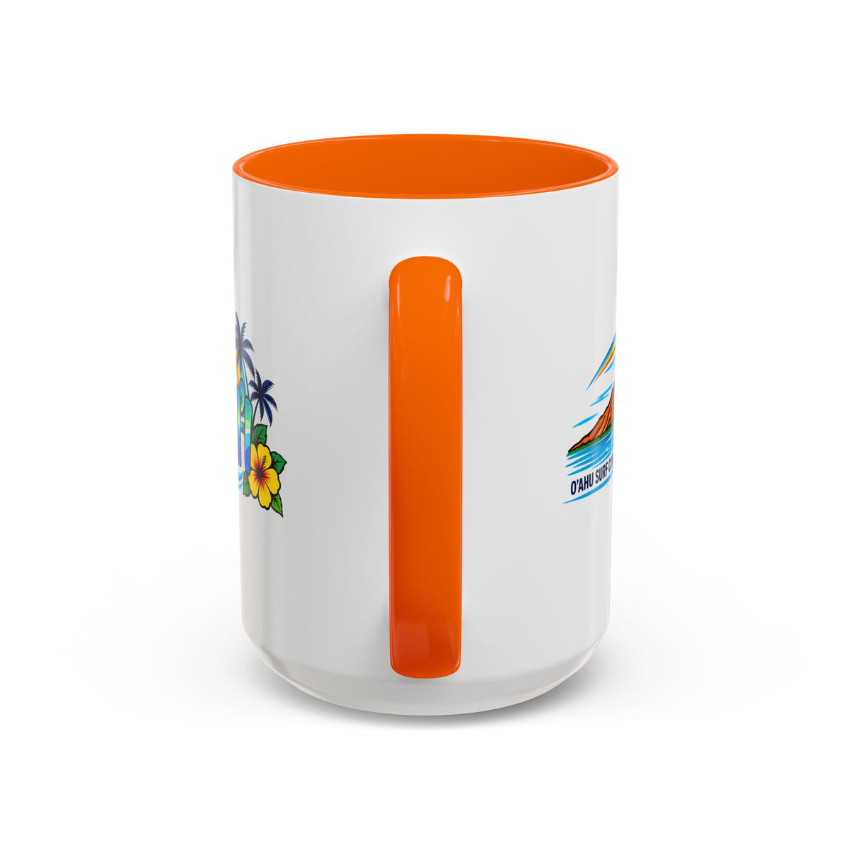 Hawaii Sunset 15 oz Ceramic Mug – Oahu Tropical Coffee Cup