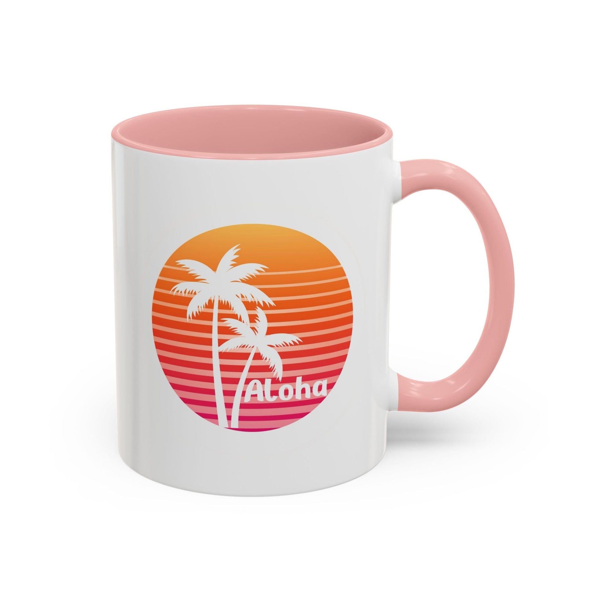 Aloha Hawaiian Island Style Coffee Mug 11oz Beach House Decor Tropical Island Theme Cup - O'ahu Surf Company