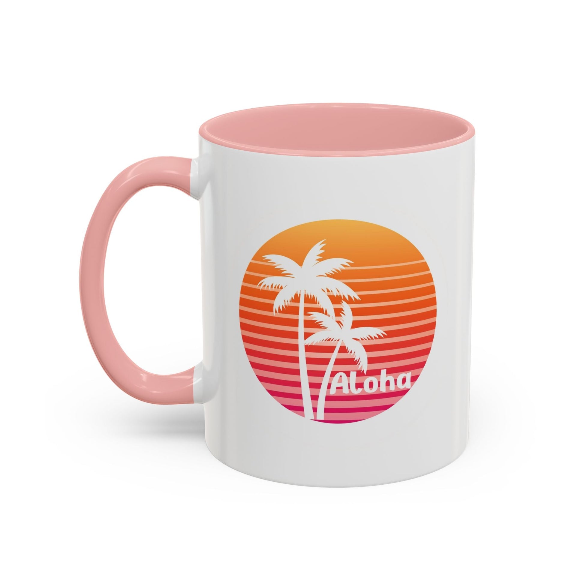 Aloha Hawaiian Island Style Coffee Mug 11oz Beach House Decor Tropical Island Theme Cup - O'ahu Surf Company