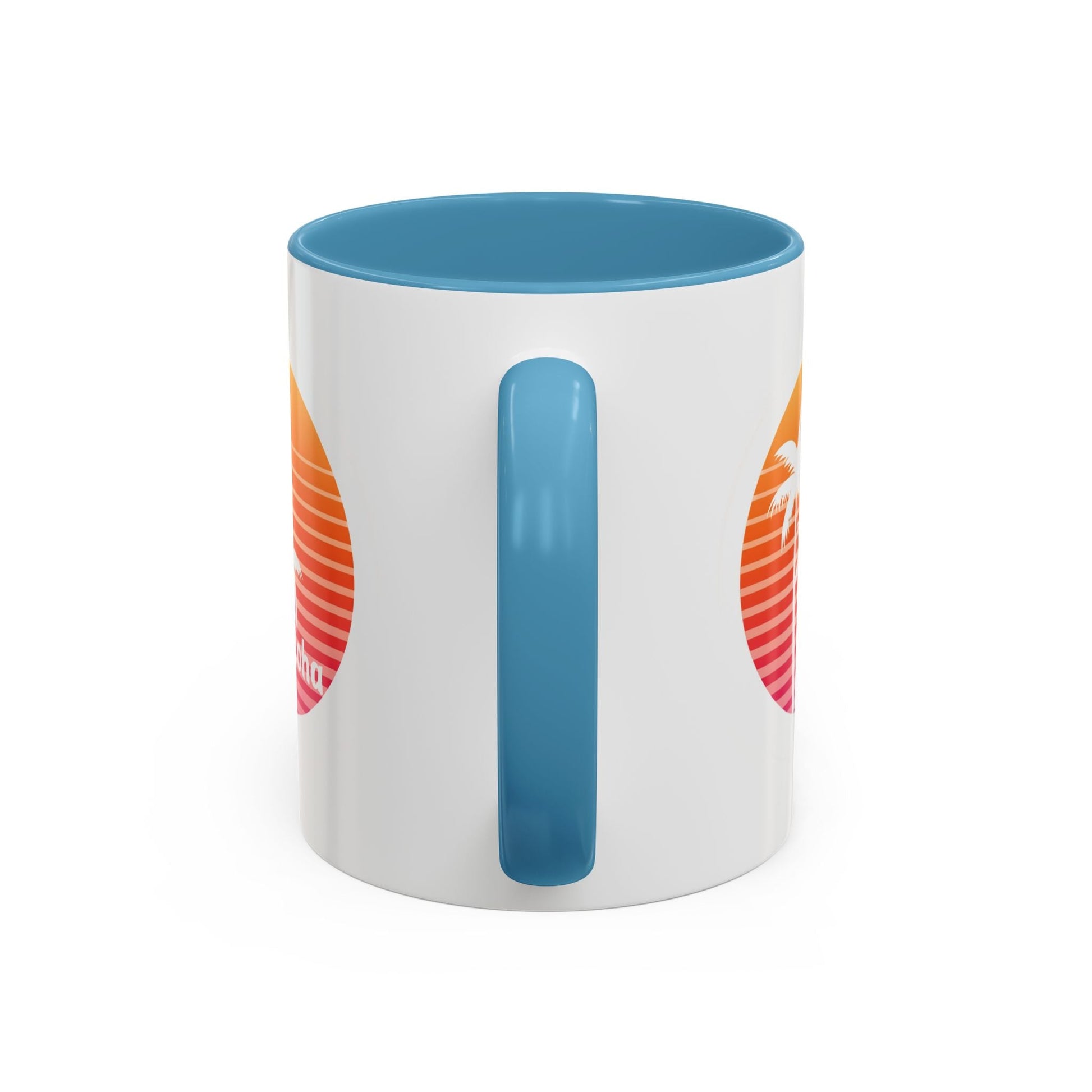 Aloha Hawaiian Island Style Coffee Mug 11oz Beach House Decor Tropical Island Theme Cup - O'ahu Surf Company