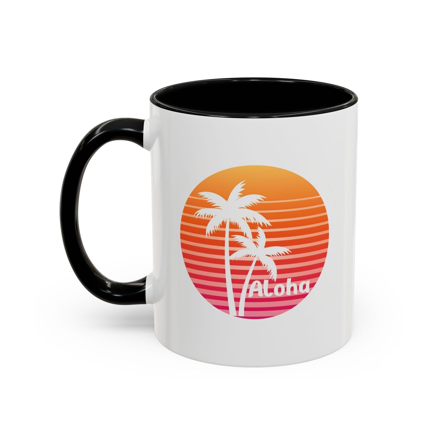 Aloha Hawaiian Island Style Coffee Mug 11oz Beach House Decor Tropical Island Theme Cup - O'ahu Surf Company