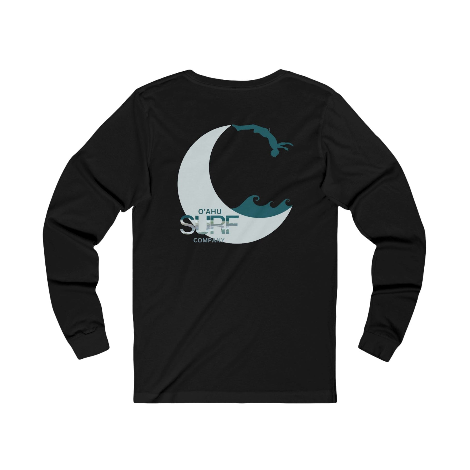 Backflip Cliff Dive Long Sleeve Crew Neck T-Shirt - O'ahu Surf Company