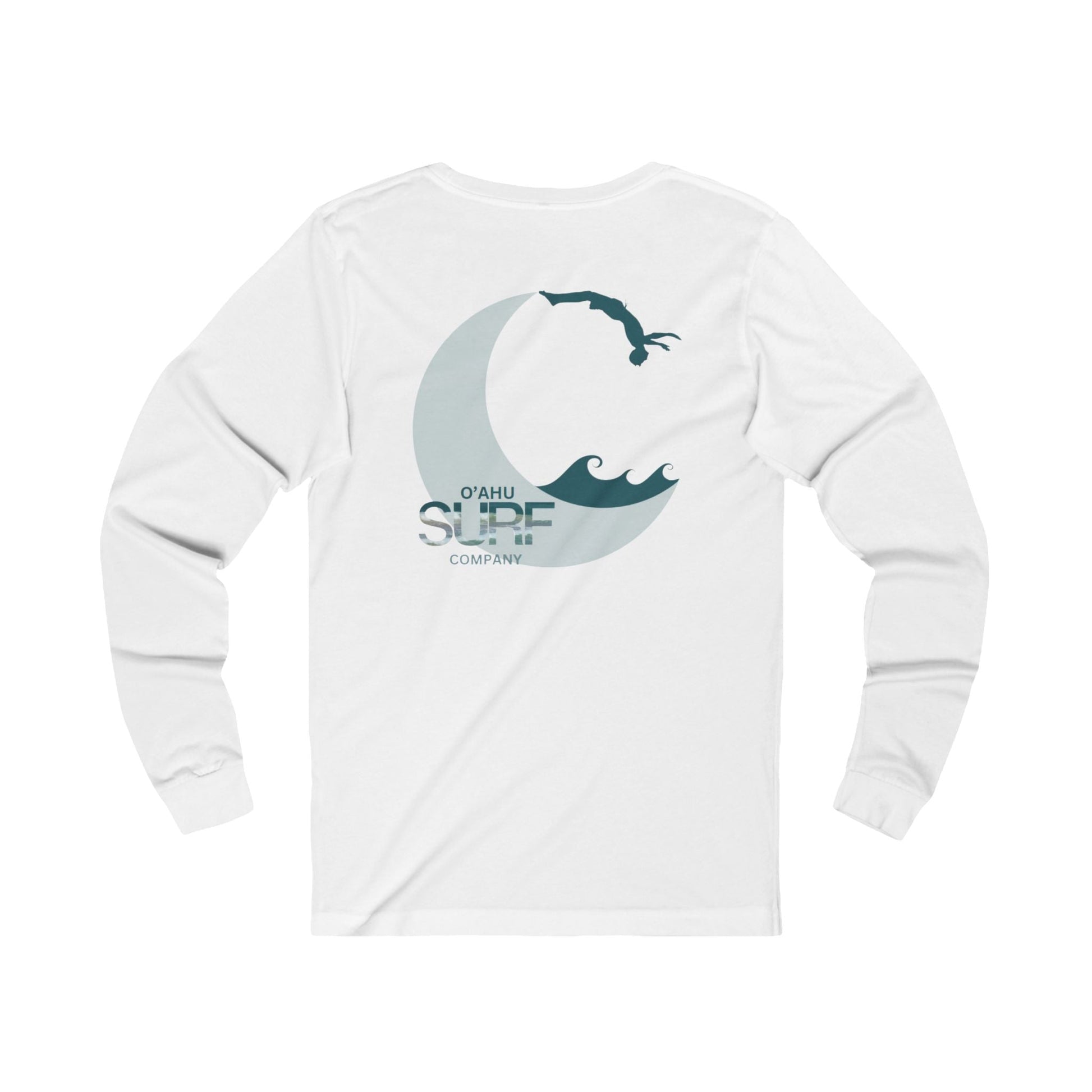 Backflip Cliff Dive Long Sleeve Crew Neck T-Shirt - O'ahu Surf Company