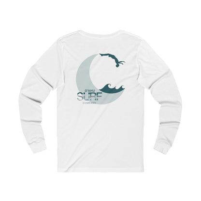Backflip Cliff Dive Long Sleeve Crew Neck T-Shirt - O'ahu Surf Company