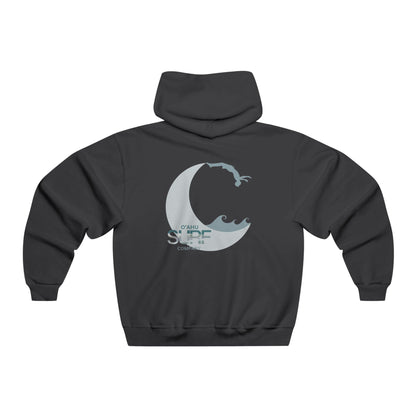 Backflip Off the Cliff Dive Moon Men's Surf Hoodie - O'ahu Surf Company