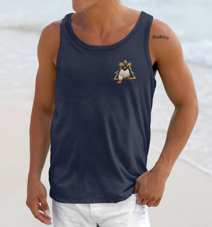 Fiordland Crested Penguin Cold Water Crew Surf Men's Tank Top