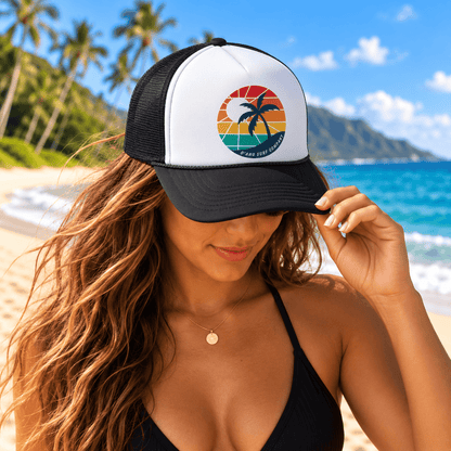 Beach Island Style Hawaii Trucker Hat - O'ahu Surf Company