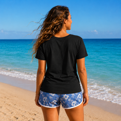 Fiordland Crested Penguin Surfing Shirt – O’ahu Surf Company Tropical Expedition Tee