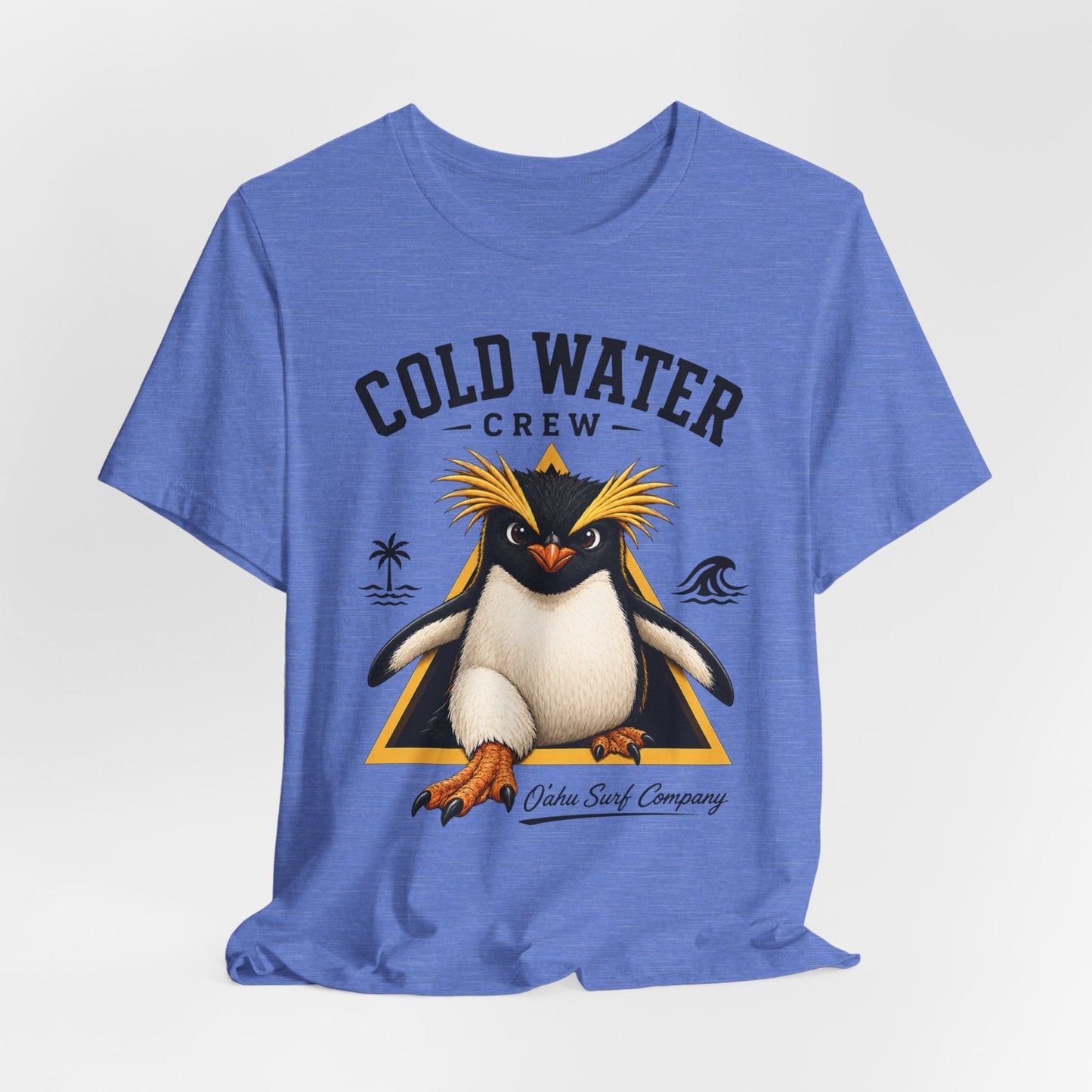 Fiordland Crested Penguin Cold Water Crew Shirt – O’ahu Surf Company Tropical Expedition Tee - O'ahu Surf Company