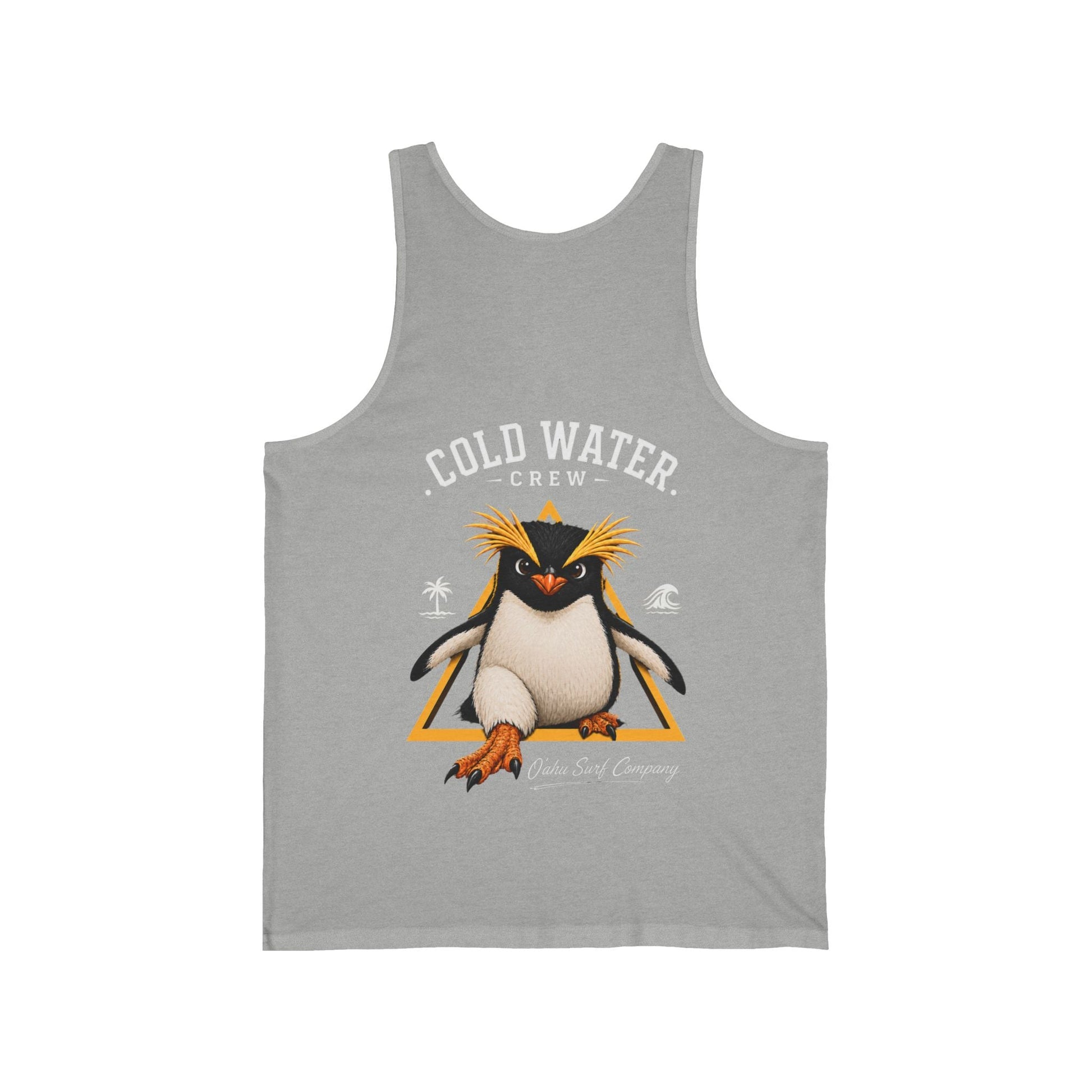 Fiordland Crested Penguin Cold Water Crew Surf Men's Tank Top - O'ahu Surf Company