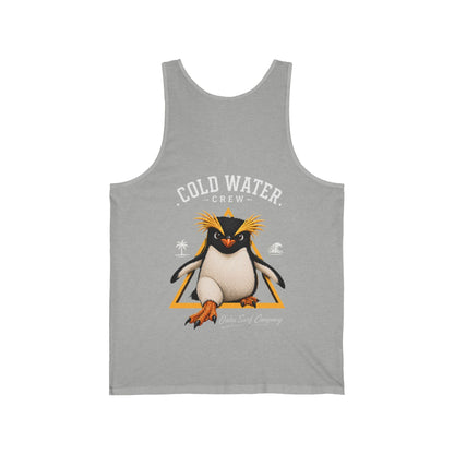 Fiordland Crested Penguin Cold Water Crew Surf Men's Tank Top - O'ahu Surf Company