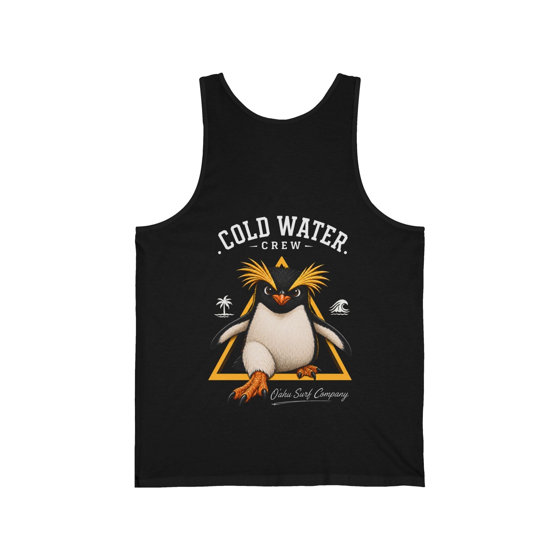 Fiordland Crested Penguin Cold Water Crew Surf Men's Tank Top - O'ahu Surf Company