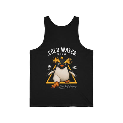 Fiordland Crested Penguin Cold Water Crew Surf Men's Tank Top - O'ahu Surf Company