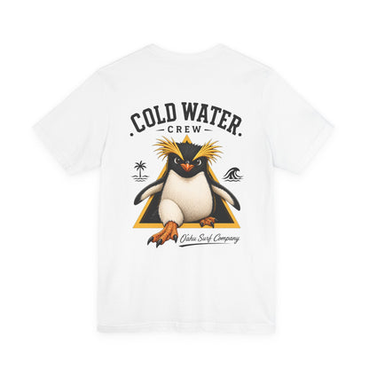 Fiordland Crested Penguin Cold Water Crew Surf Shirt – O’ahu Surf Company Tropical Expedition Tee - O'ahu Surf Company