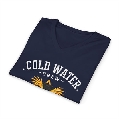 Fiordland Crested Penguin Cold Water Crew V - Neck Shirt – O’ahu Surf Company Tropical Expedition Tee - O'ahu Surf Company