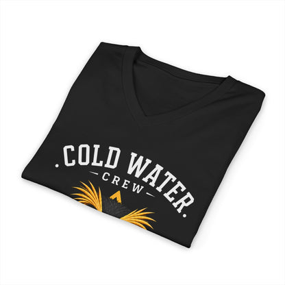 Fiordland Crested Penguin Cold Water Crew V - Neck Shirt – O’ahu Surf Company Tropical Expedition Tee - O'ahu Surf Company