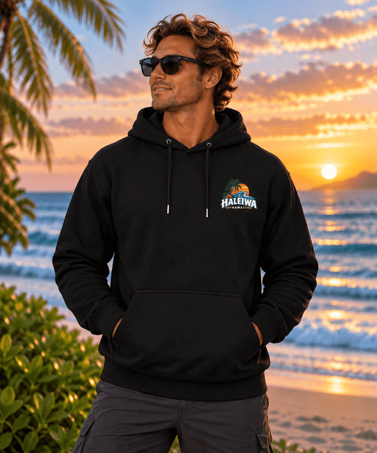 Haleiwa Hawaii North Shore Surf Hoodie - O'ahu Surf Company