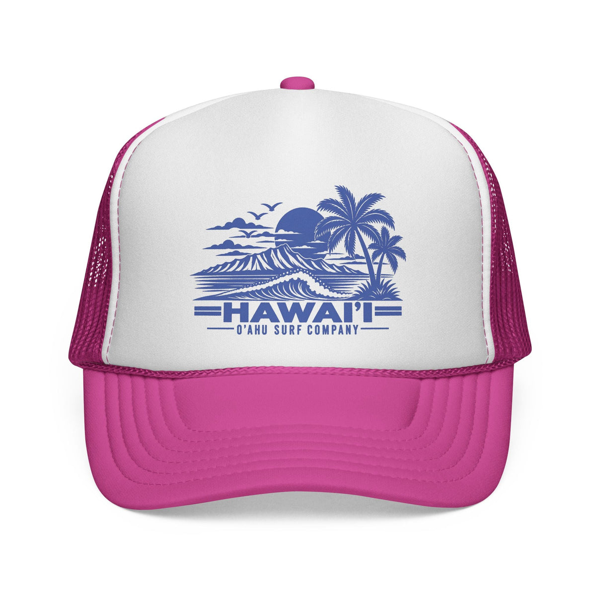 Hawaii Beach Trucker Hat - O'ahu Surf Company