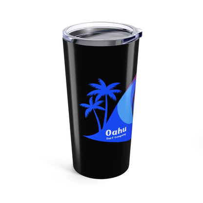 Hawaii Island Style Wave Tumbler 20oz Cool Insulated Drink Cup Great for Beach Pool Work or Travel - O'ahu Surf Company