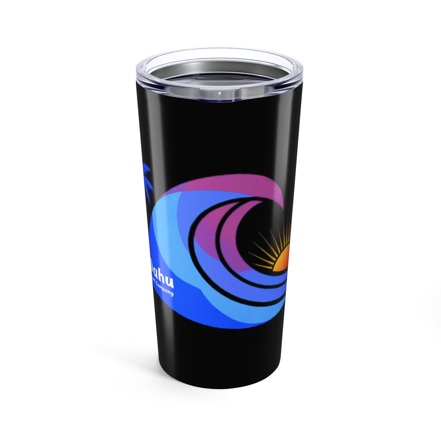 Hawaii Island Style Wave Tumbler 20oz Cool Insulated Drink Cup Great for Beach Pool Work or Travel - O'ahu Surf Company